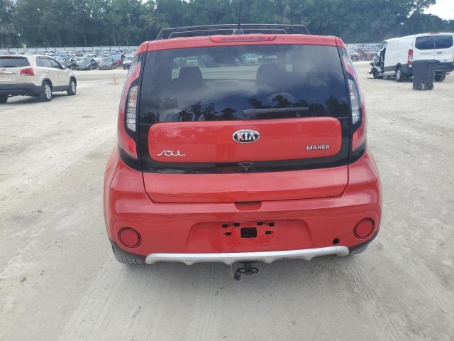  KIA SOUL 2018 Czerwony