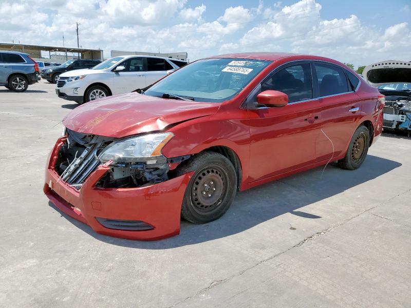 Sedans NISSAN SENTRA 2014 Burgundy