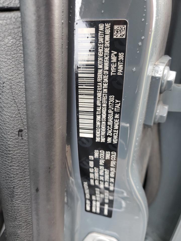 2018 Jeep Renegade Sport VIN: ZACCJBAB0JPJ17303 Lot: 65287475