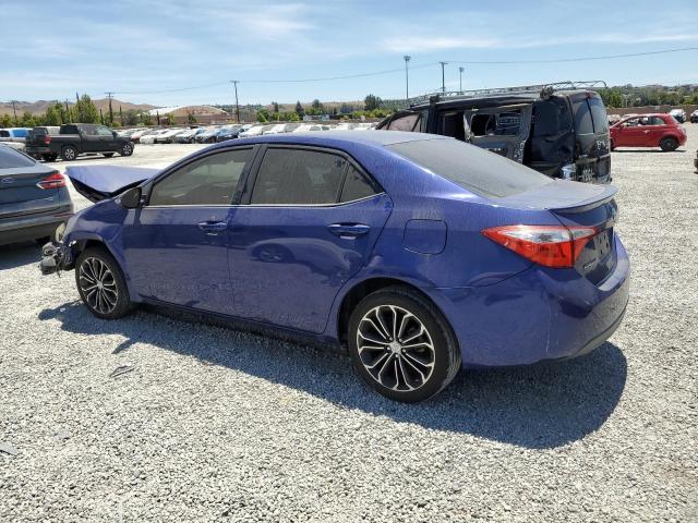 Sedans TOYOTA COROLLA 2016 Blue