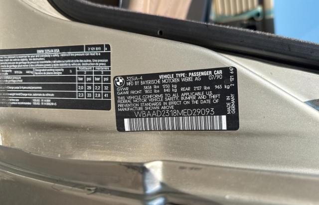 1991 BMW 325 I AUTOMATIC  