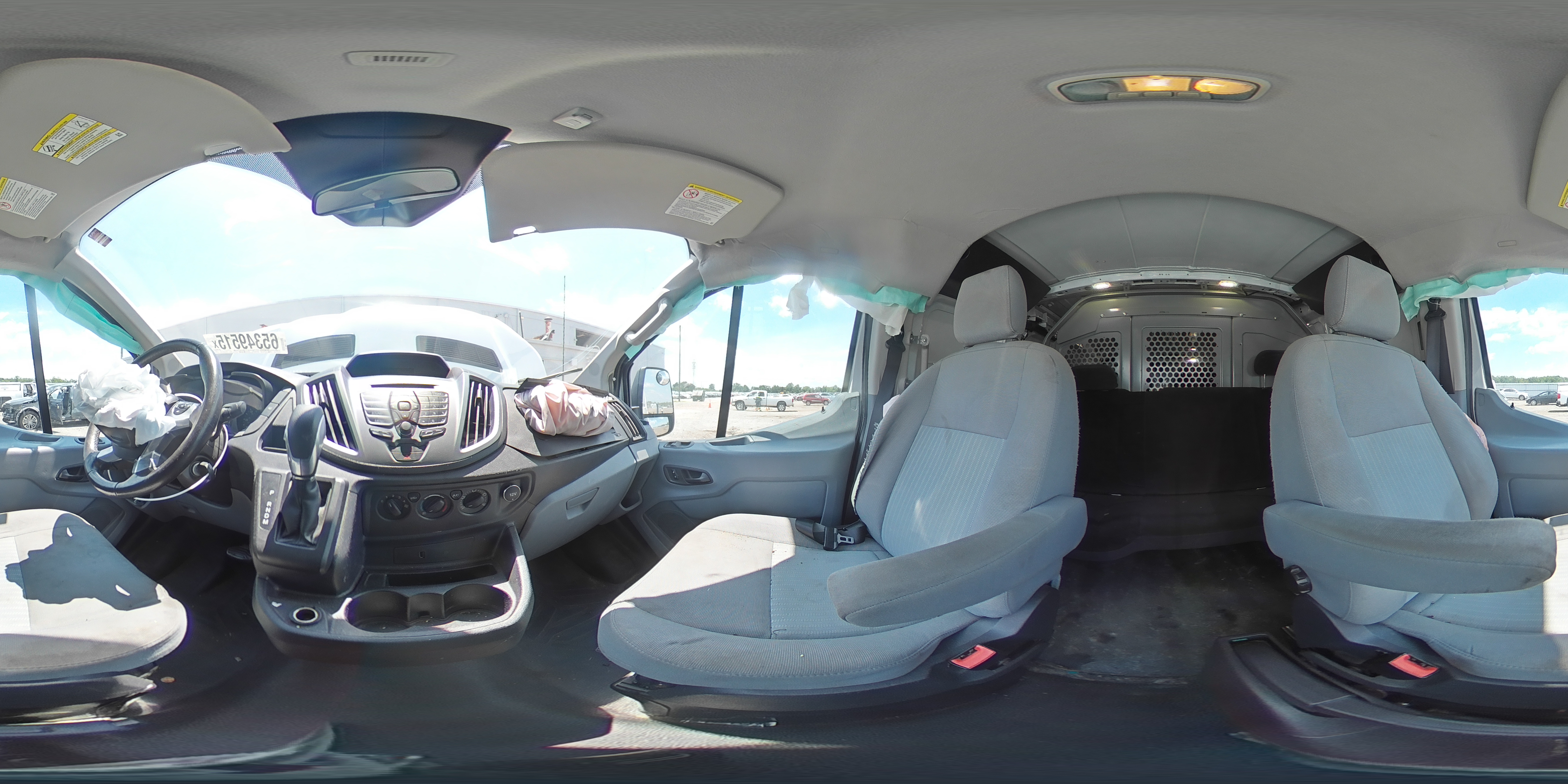 2017 Ford Transit T-250 VIN: 1FTYR1ZM6HKA73300 Lot: 65349515