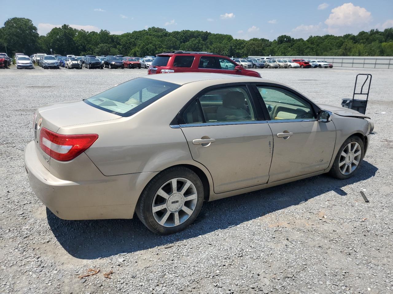2007 Lincoln Mkz beige null gas 3LNHM26T87R634859 photo #4