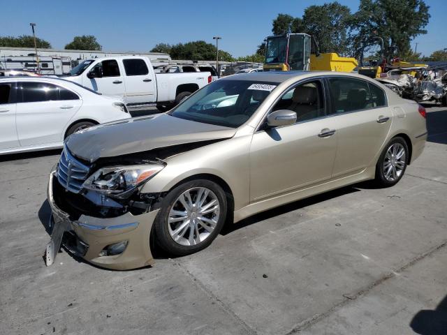  HYUNDAI GENESIS 2012 Gold