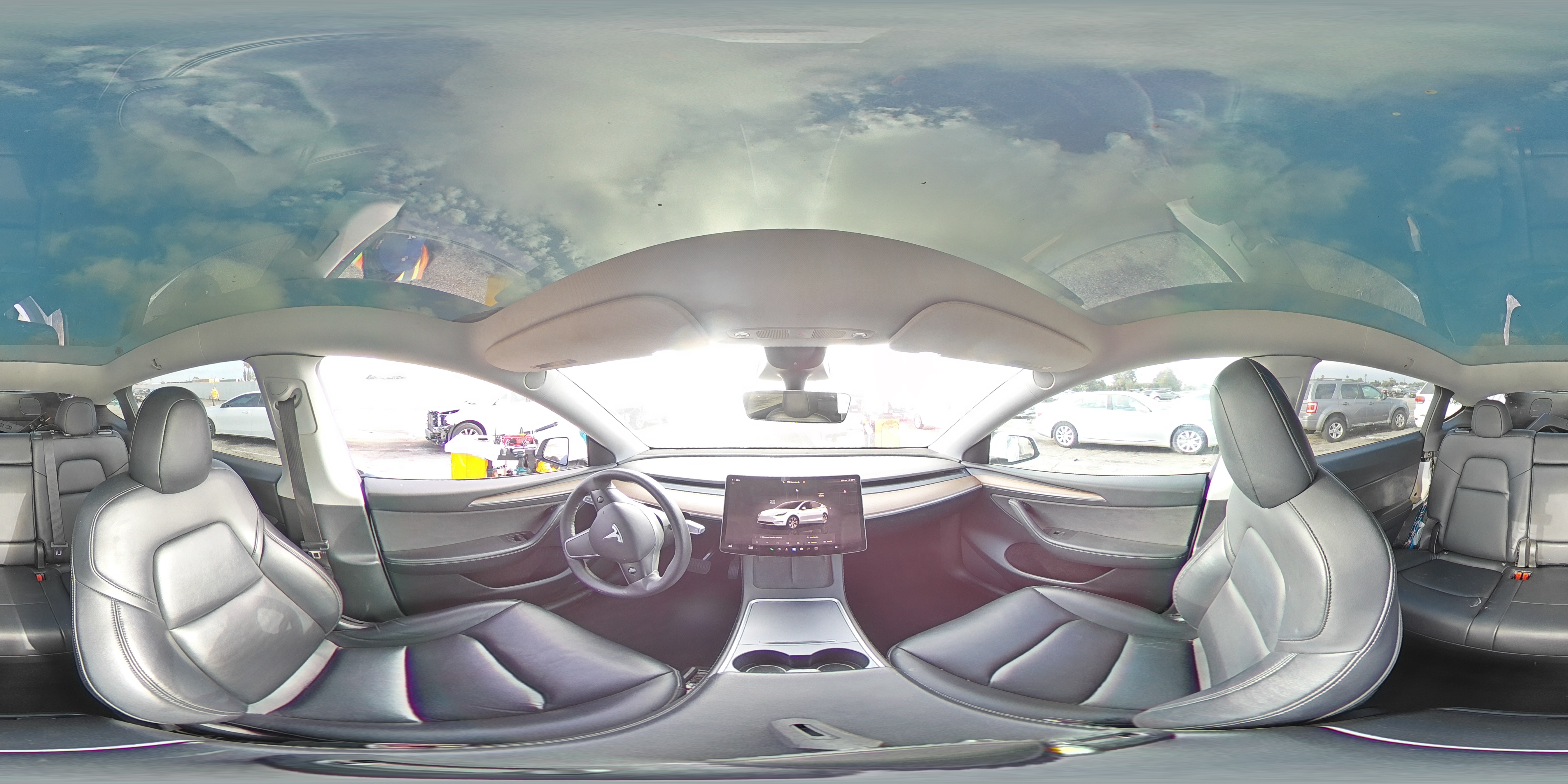 2022 Tesla Model Y VIN: 7SAYGDEEXNF553809 Lot: 65374385