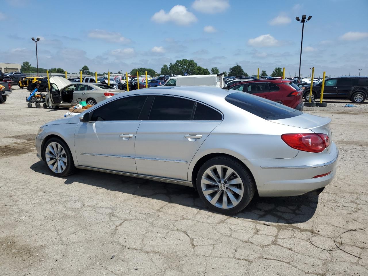 2011 Volkswagen Cc Luxury silver null gas WVWHN7AN7BE707366 photo #3