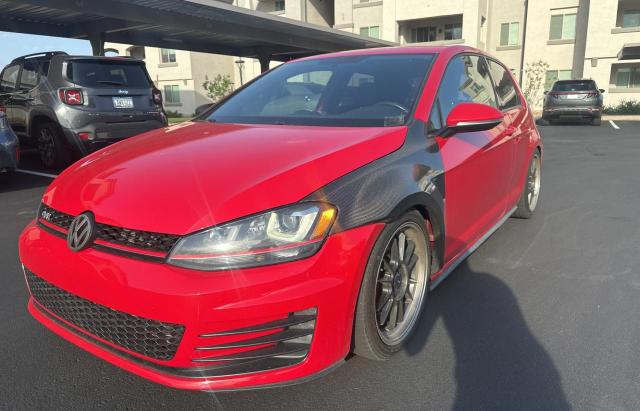 Hatchbacks VOLKSWAGEN GTI 2015 Czerwony