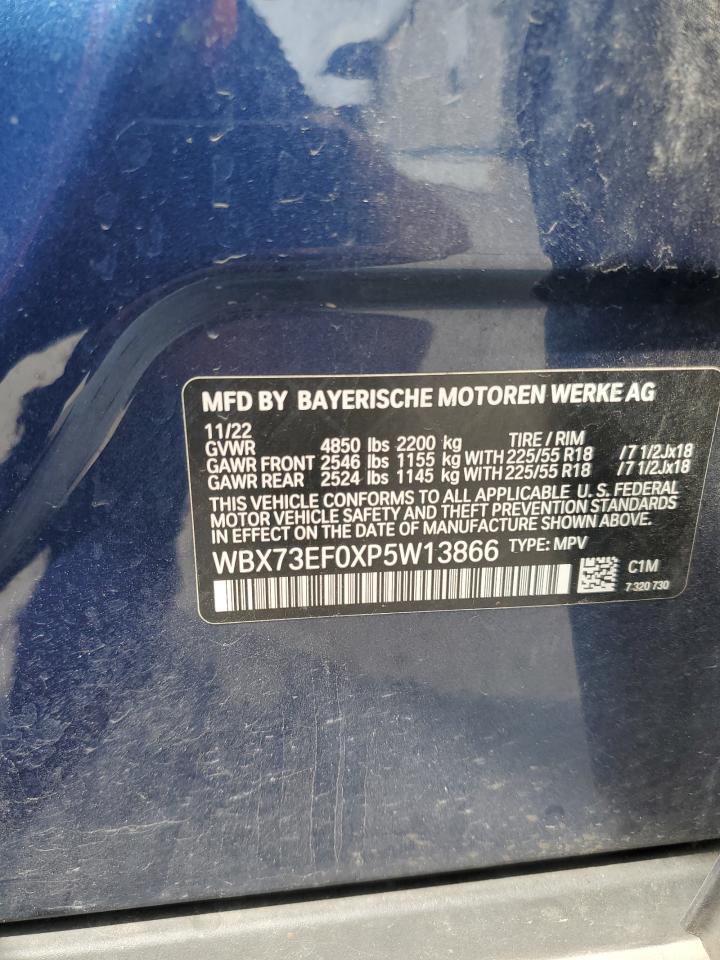 2023 BMW X1 xDrive28I VIN: WBX73EF0XP5W13866 Lot: 64184105