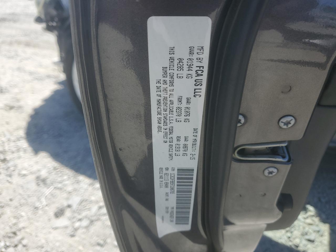 2015 Dodge Dart Sxt VIN: 1C3CDFBB5FD306765 Lot: 63130075