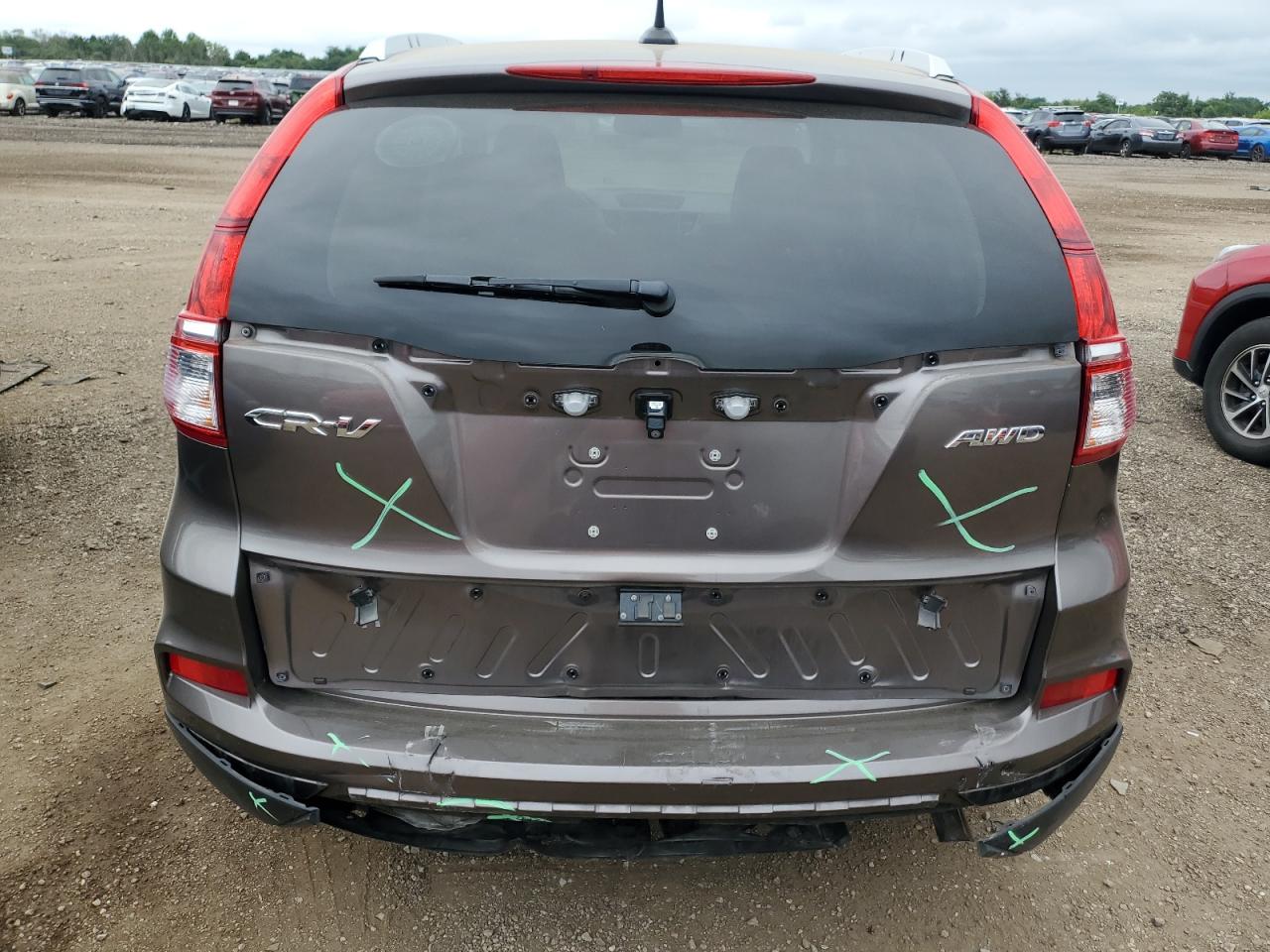 2016 Honda Cr-V Touring VIN: 5J6RM4H95GL099102 Lot: 64983095