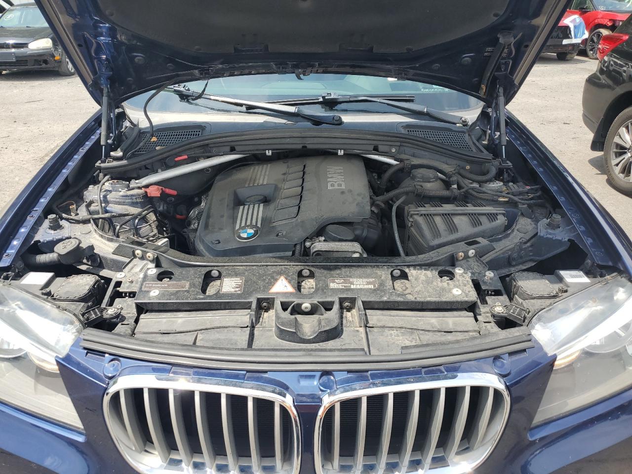 2012 BMW X3 xDrive28I VIN: 5UXWX5C58CL727107 Lot: 65516475