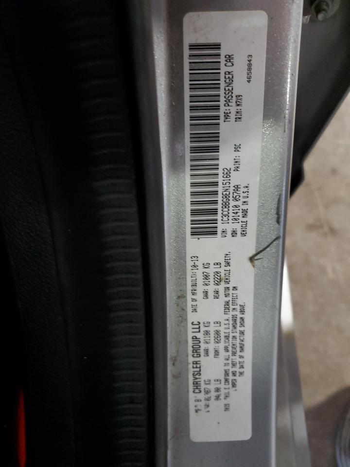 2014 Chrysler 200 Touring VIN: 1C3CCBBG8EN151662 Lot: 62429385