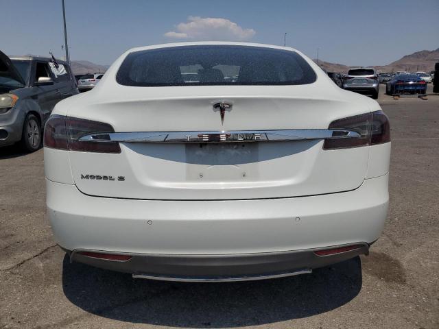 Hatchbacks TESLA MODEL S 2015 Biały