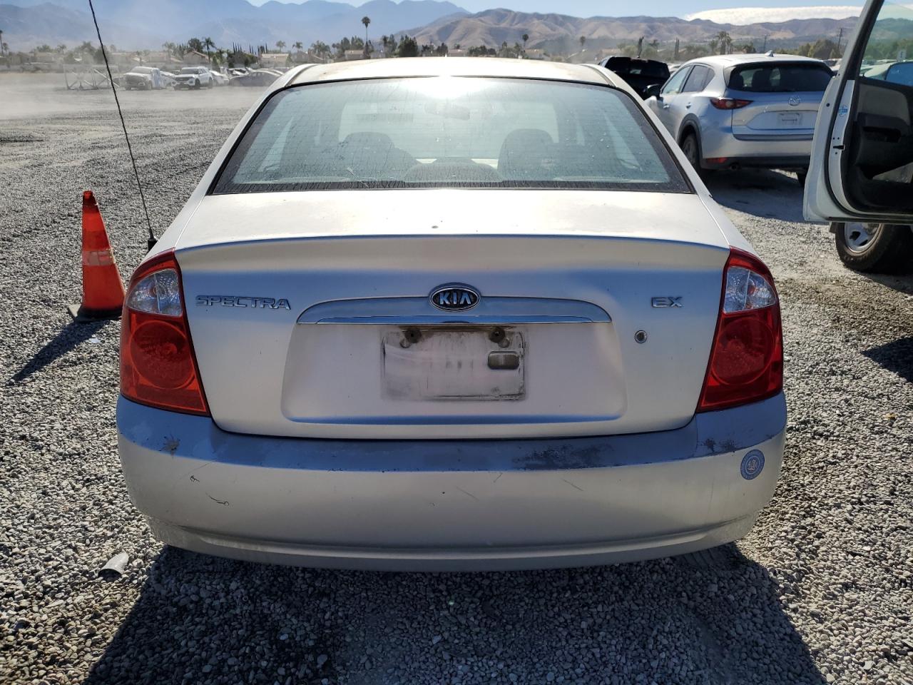 2006 Kia Spectra Lx VIN: KNAFE122265291903 Lot: 66410565
