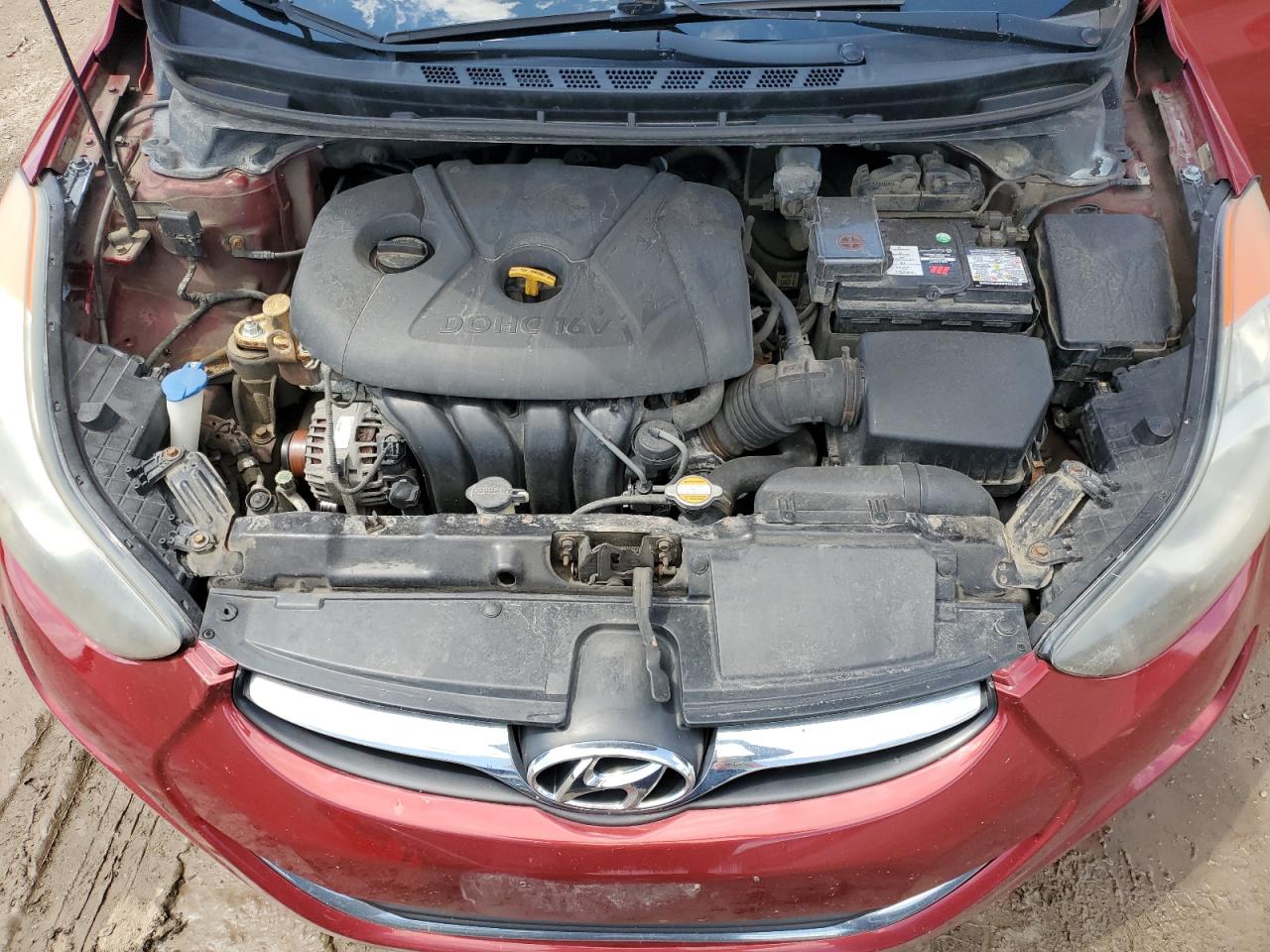 2011 Hyundai Elantra Gls VIN: 5NPDH4AE9BH021687 Lot: 65264485