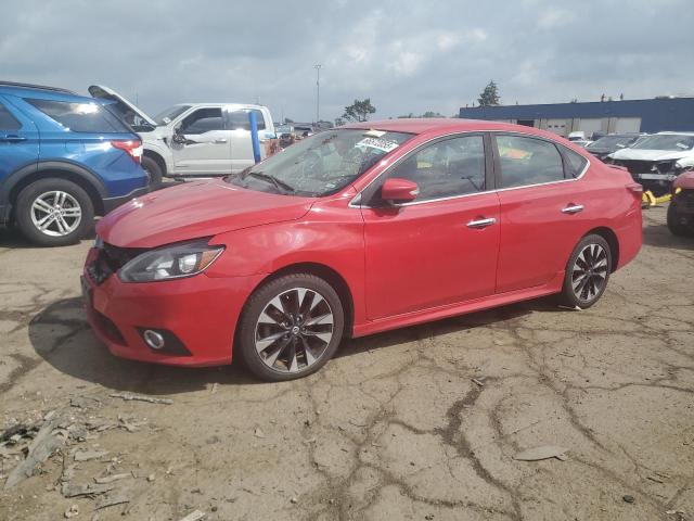  NISSAN SENTRA 2019 Красный