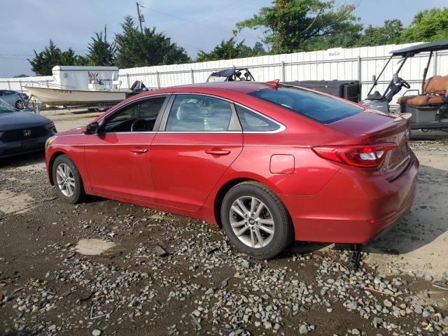  HYUNDAI SONATA 2017 Красный