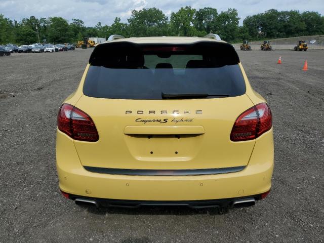 Parquets PORSCHE CAYENNE 2012 Żółty