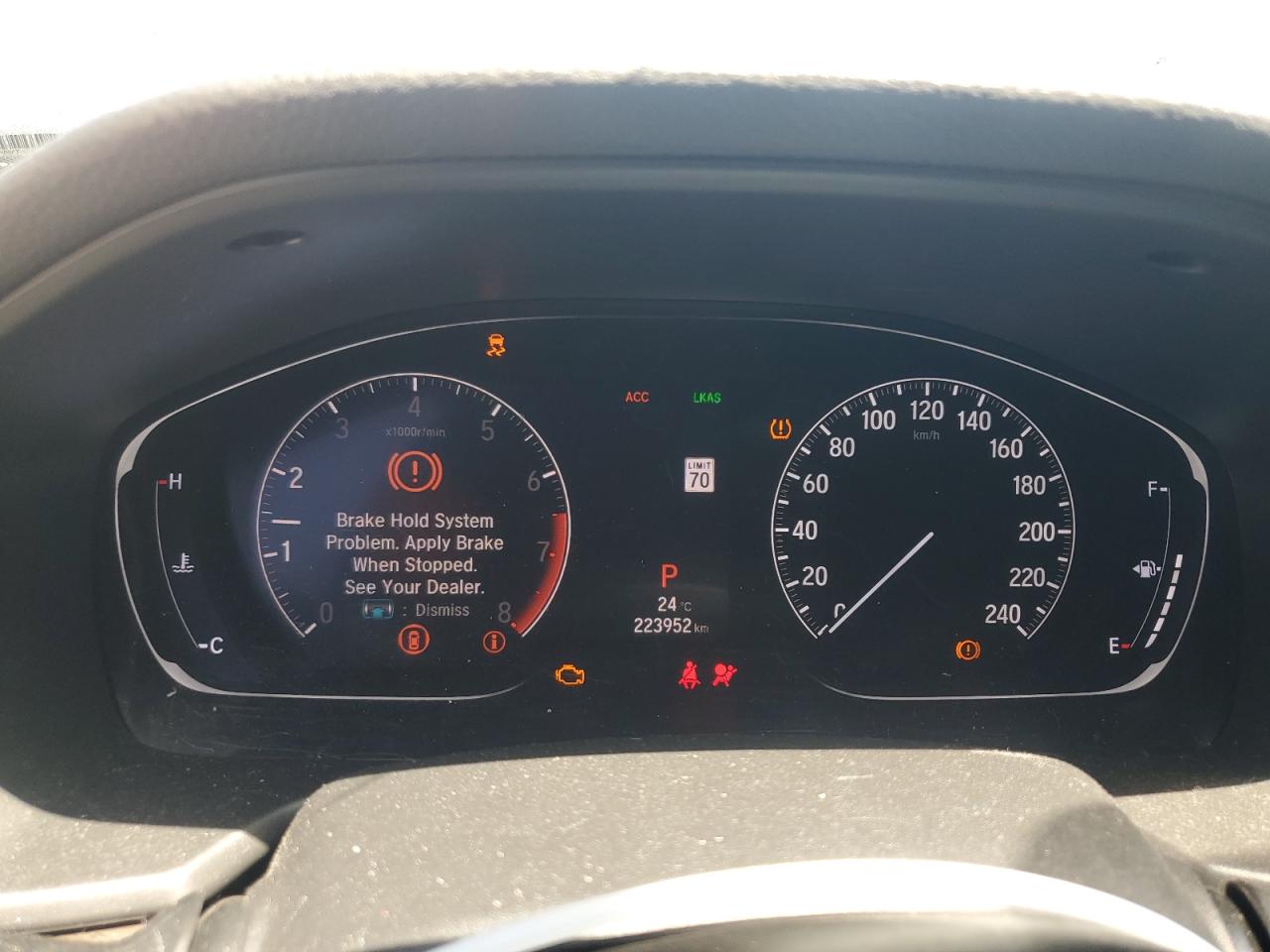 2019 Honda Accord Touring VIN: 1HGCV1F97KA802344 Lot: 64828315