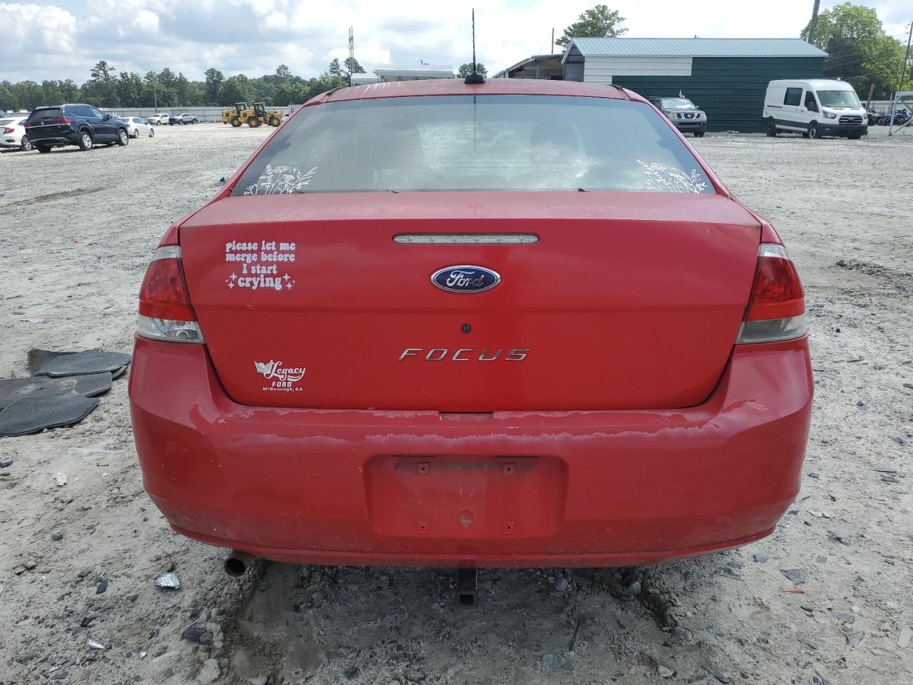 2008 Ford Focus S/Se VIN: 1FAHP34N48W136233 Lot: 63301185