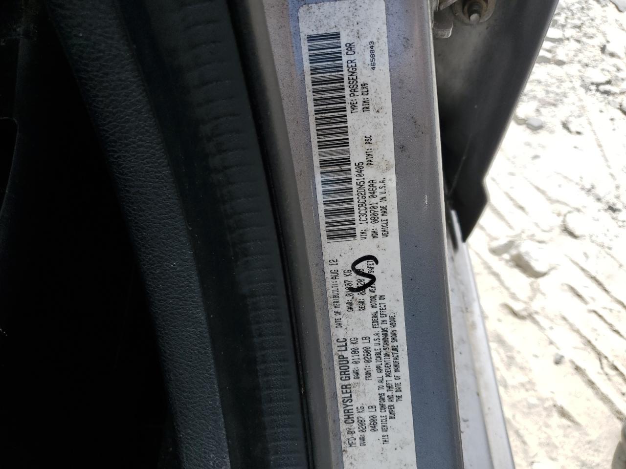 2013 Chrysler 200 Limited VIN: 1C3CCBCG2DN510405 Lot: 64647835