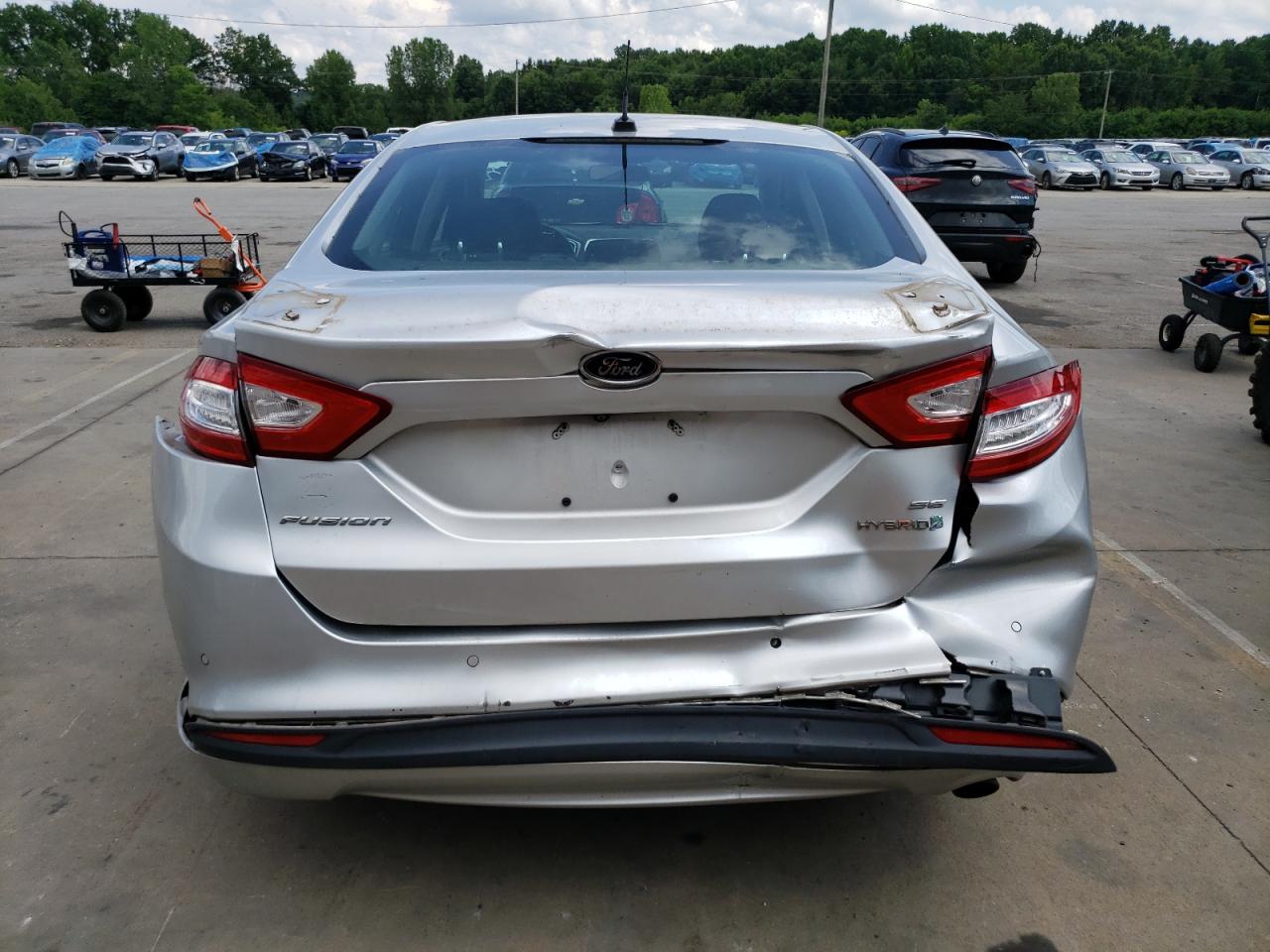 2015 Ford Fusion Se Hybrid VIN: 3FA6P0LU5FR224691 Lot: 64573865