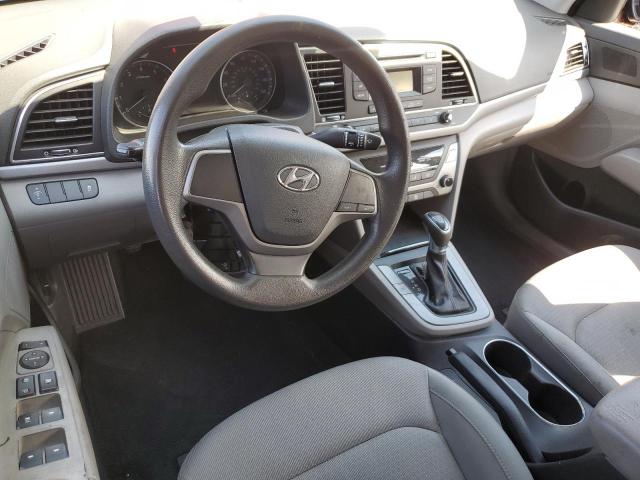 Sedans HYUNDAI ELANTRA 2017 Czerwony