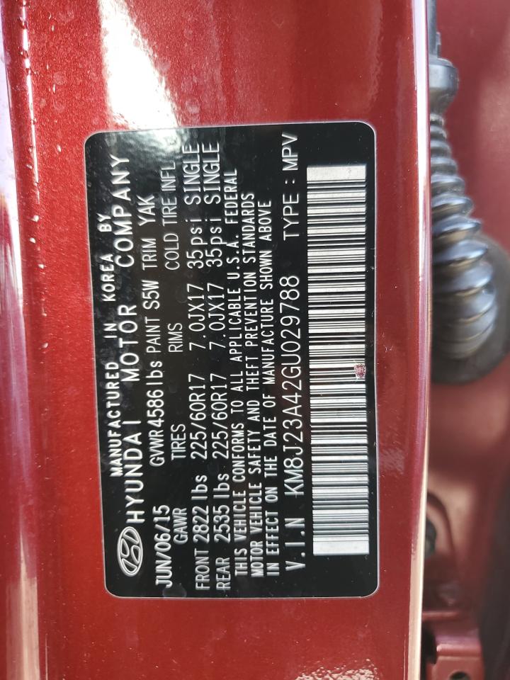 km8j23a42gu029788 KM8J23A42GU029788 2016 Hyundai Tucson Se
