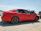 2017 INFINITI Q50 RED SPORT 400   for sale at Copart TX - DALLAS