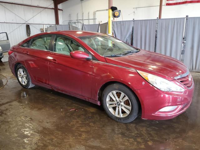  HYUNDAI SONATA 2013 Czerwony