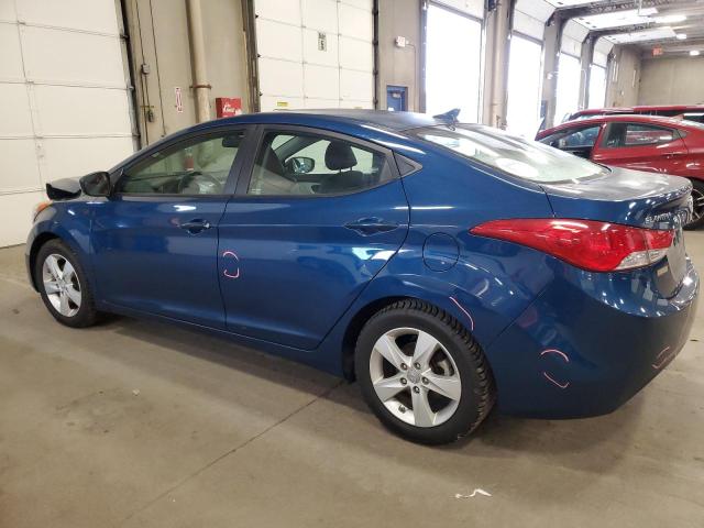  HYUNDAI ELANTRA 2013 Blue