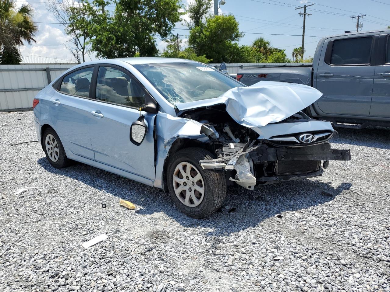 2012 Hyundai Accent Gls VIN: KMHCT4AE7CU189728 Lot: 66462685