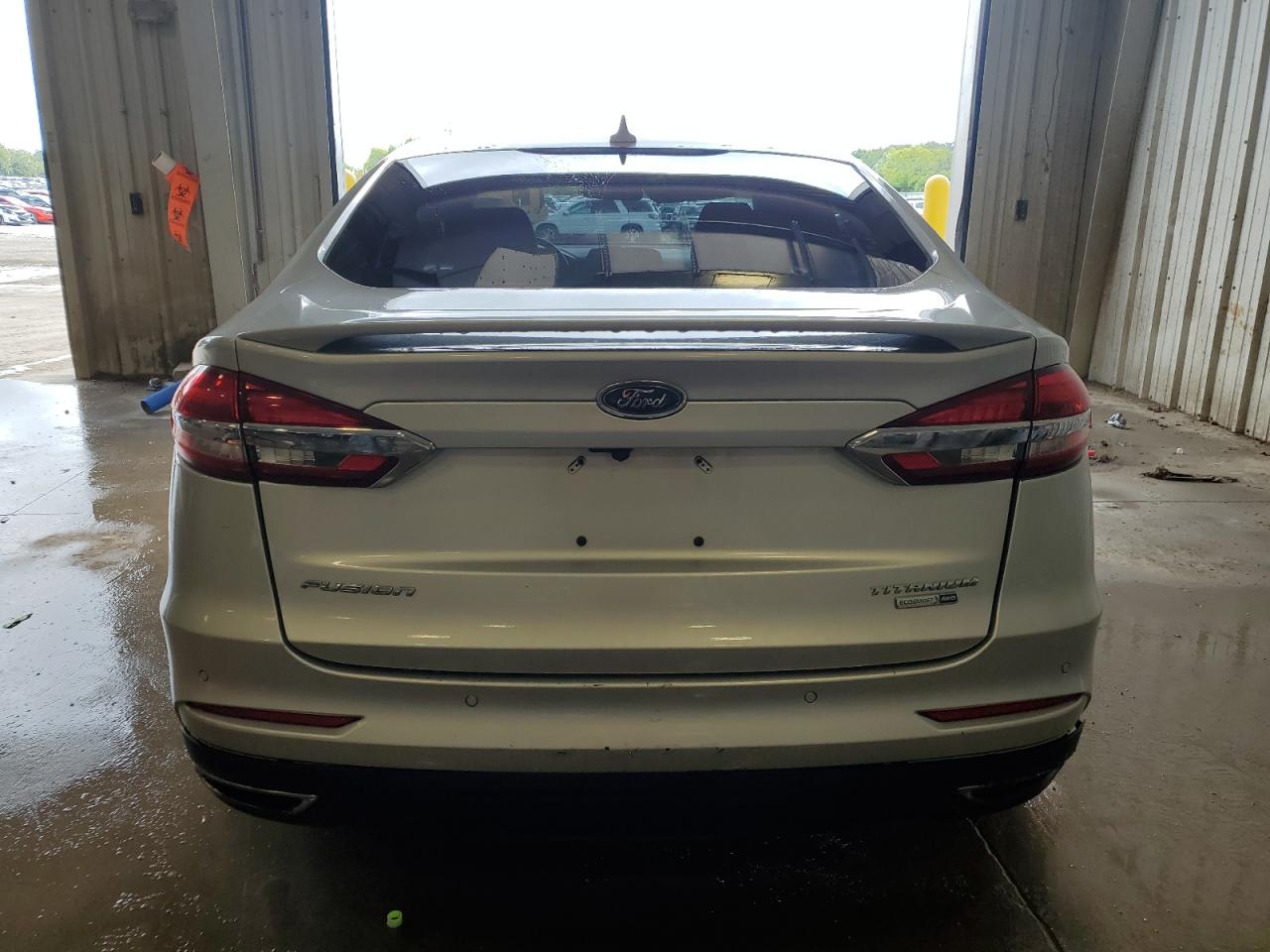 2019 Ford Fusion Titanium VIN: 3FA6P0D98KR206917 Lot: 65020155