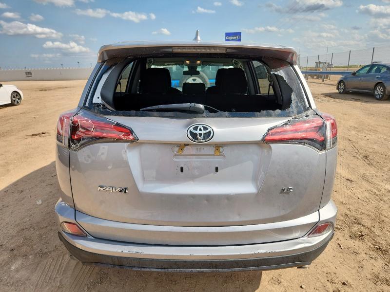  TOYOTA RAV4 2018 Серебристый