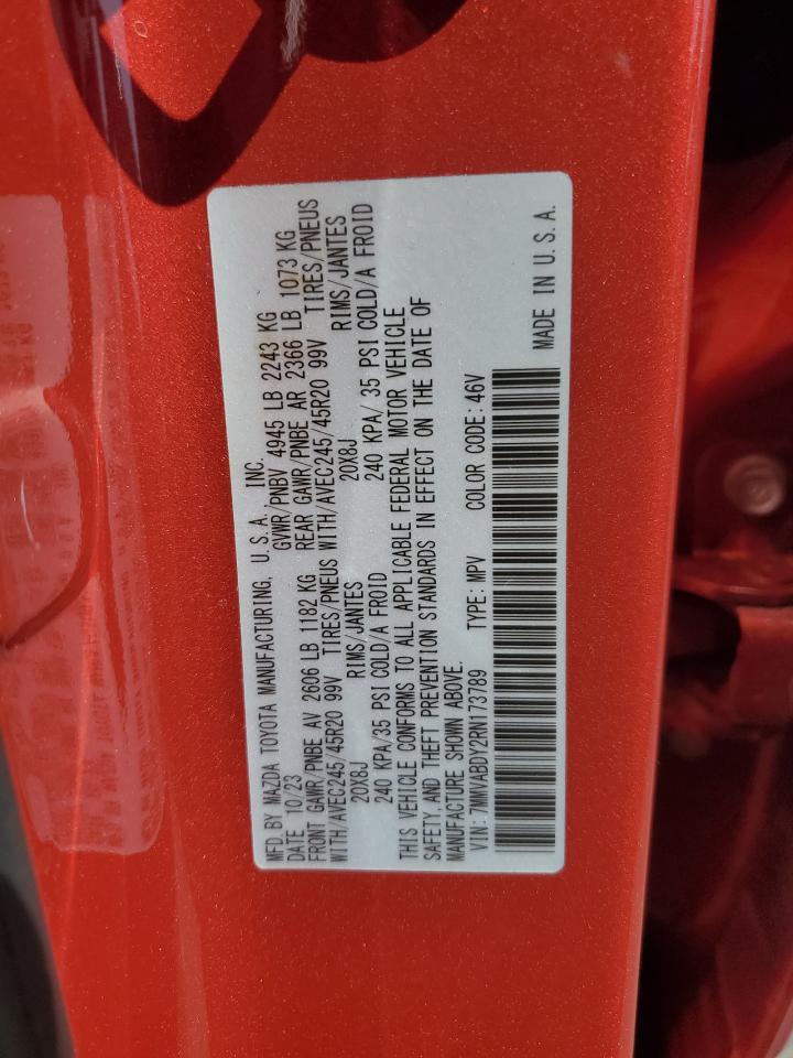 2024 Mazda Cx-50 Premium VIN: 7MMVABDY2RN173789 Lot: 63435755