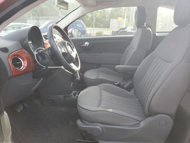  FIAT 500 2012 Pomarańczowy