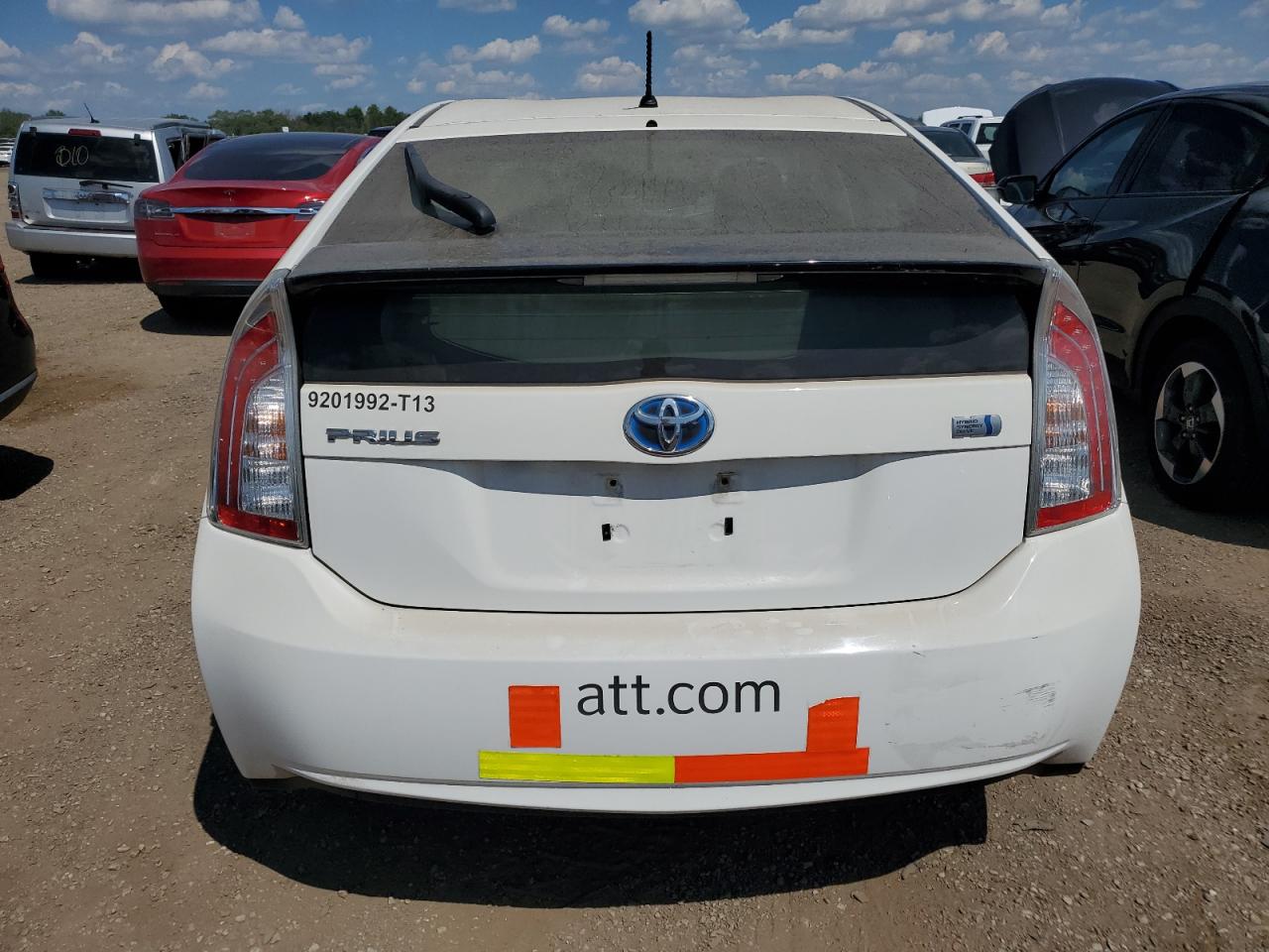 2013 Toyota Prius VIN: JTDKN3DU4D5562419 Lot: 62921145