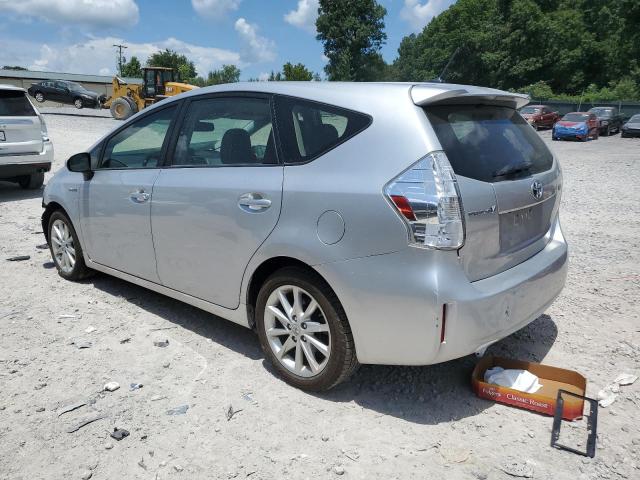  TOYOTA PRIUS 2014 Srebrny