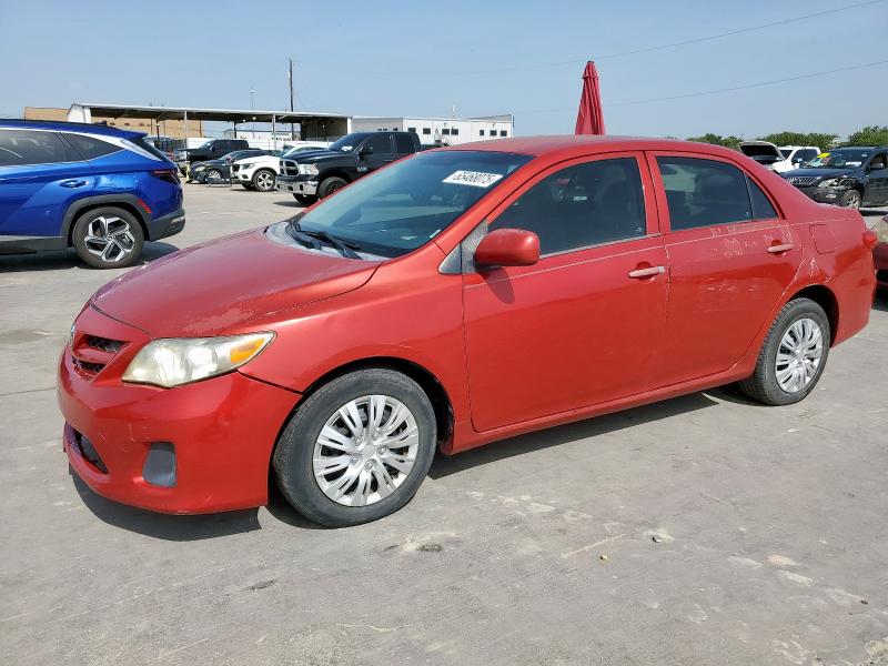 Sedans TOYOTA COROLLA 2012 Red