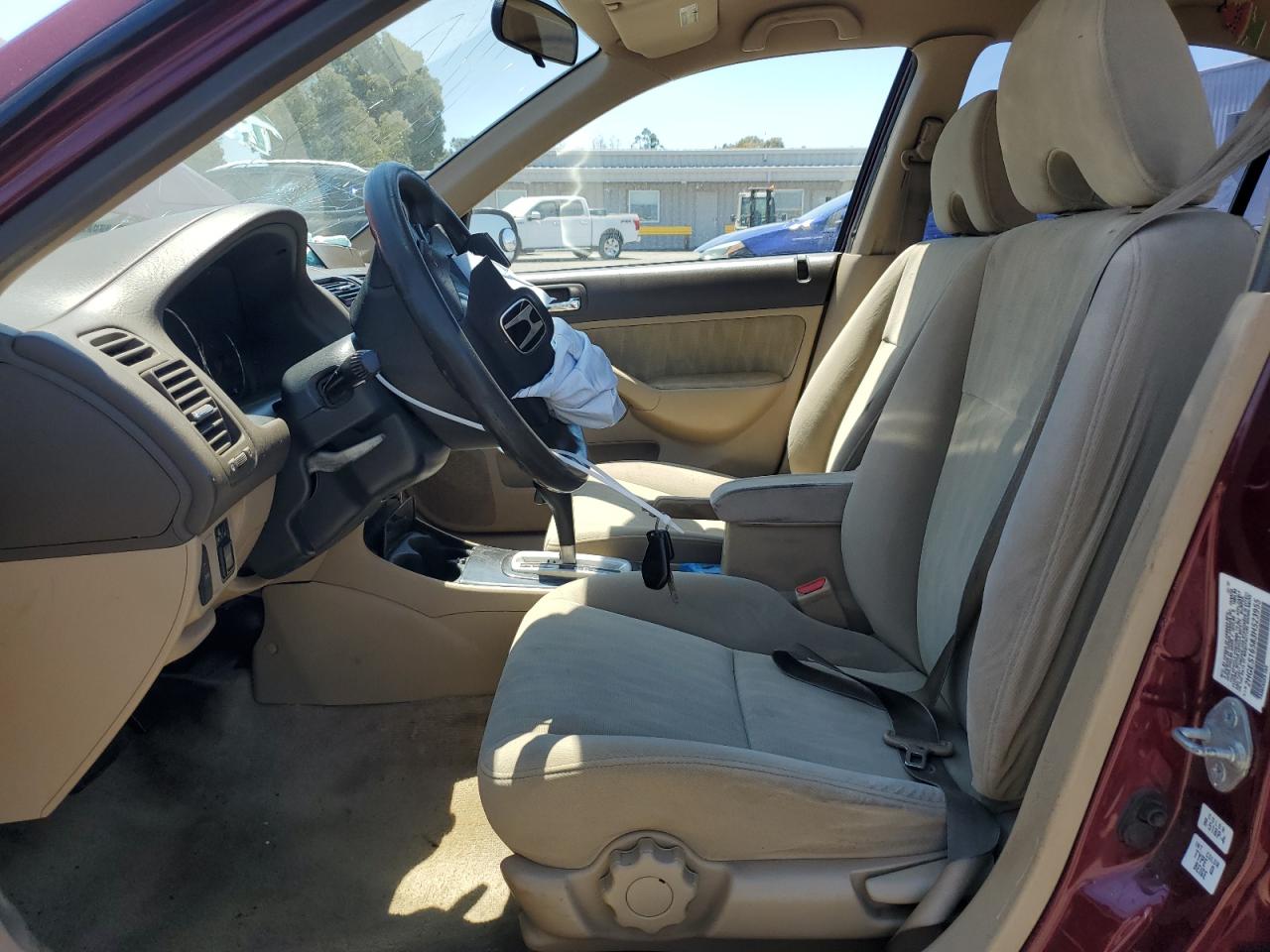 2003 Honda Civic Lx VIN: 2HGES16583H523955 Lot: 64690185
