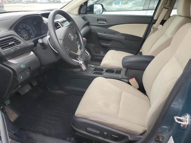  HONDA CRV 2016 Teal