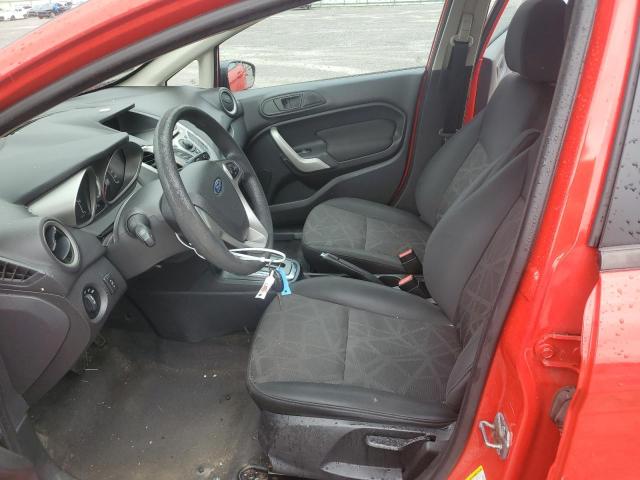  FORD FIESTA 2013 Red