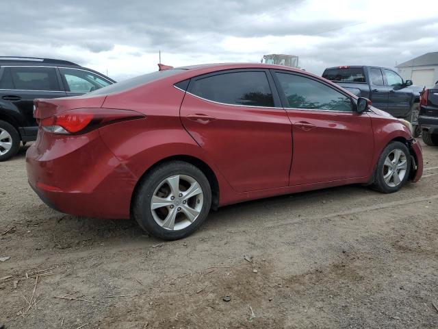 Sedans HYUNDAI ELANTRA 2016 Burgundy