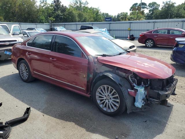  VOLKSWAGEN PASSAT 2016 Czerwony