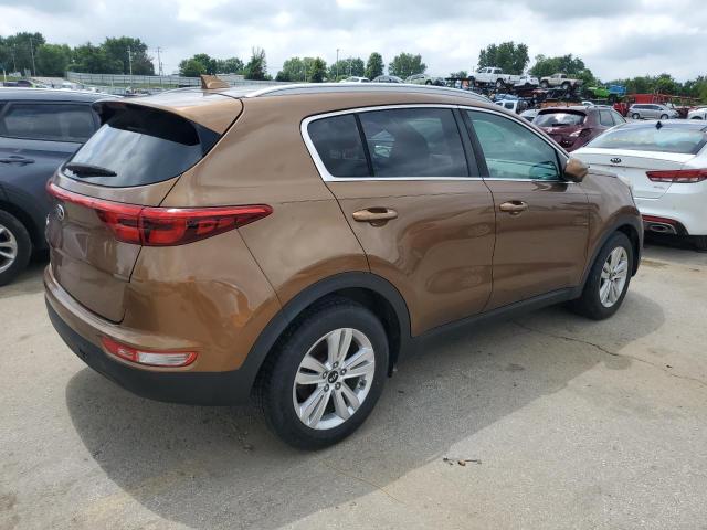  KIA SPORTAGE 2017 Brown