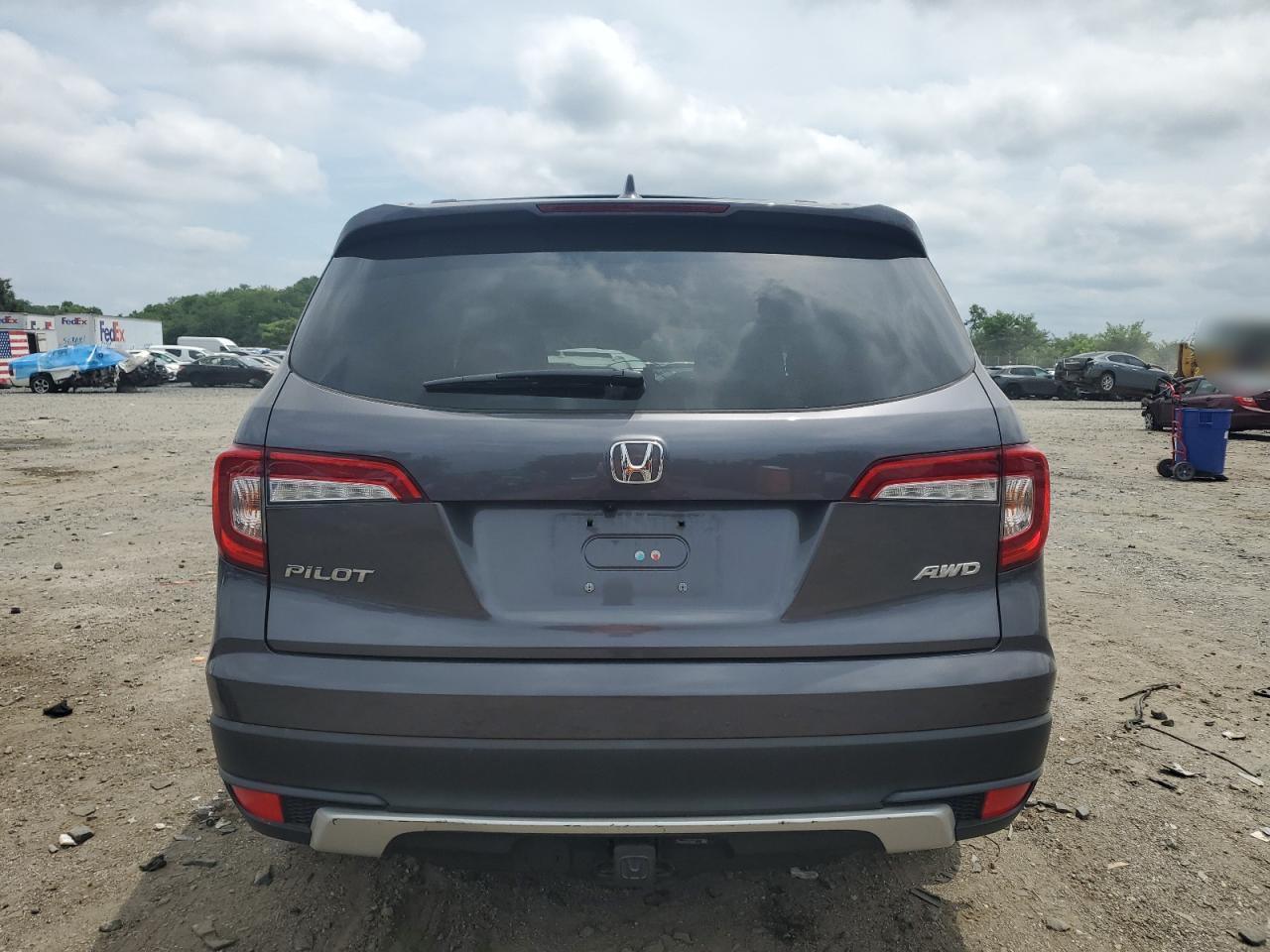2022 Honda Pilot Exl VIN: 5FNYF6H57NB003510 Lot: 62173115