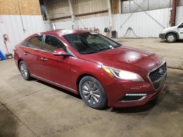  HYUNDAI SONATA 2016 Бургунди