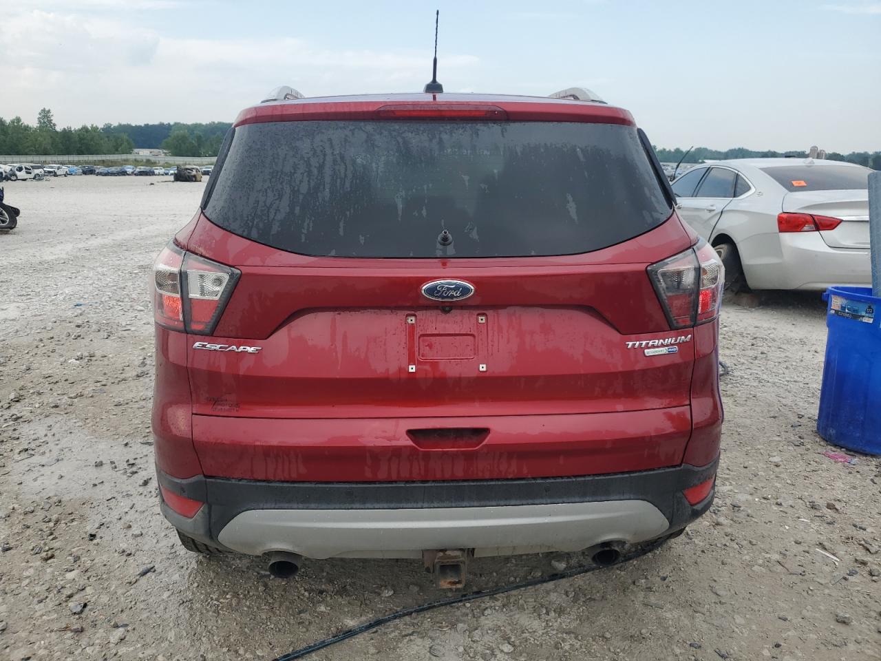 2017 Ford Escape Titanium VIN: 1FMCU9J96HUA68094 Lot: 63701235