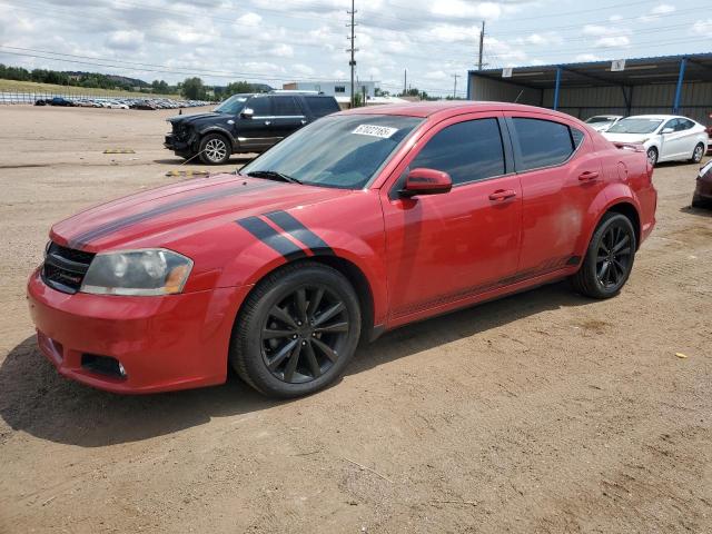 Sedans DODGE AVENGER 2014 Czerwony