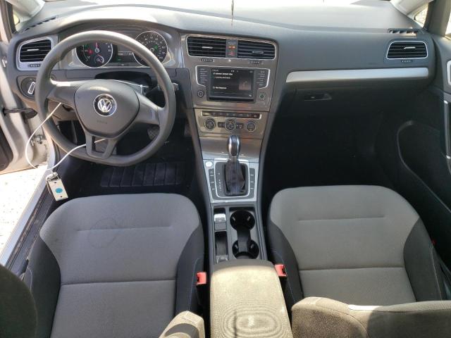 Hatchbacks VOLKSWAGEN GOLF 2016 Srebrny